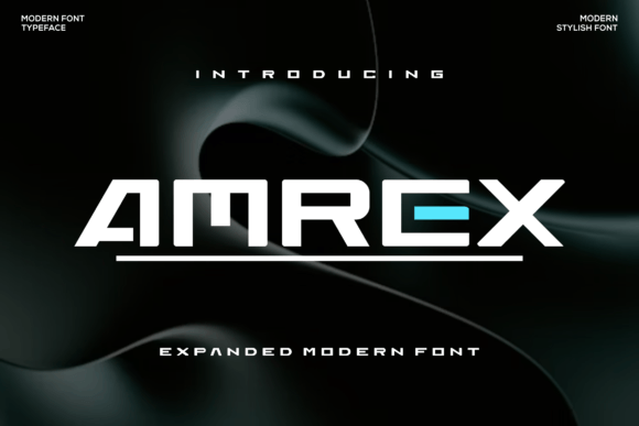 Amrex: A Bold Display Font for Web Design