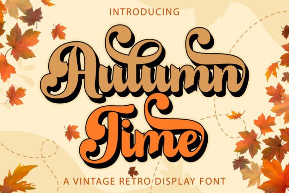 Autumn Time Font for Elegant Campaign Design