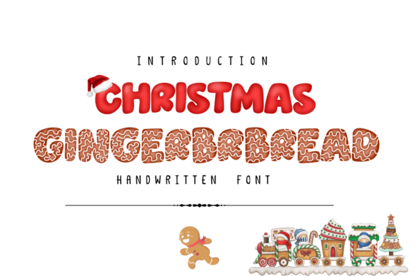 Christmas Gingerbread Font