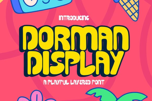 Dorman Display: A Youthful Typeface for Modern Editorial Design