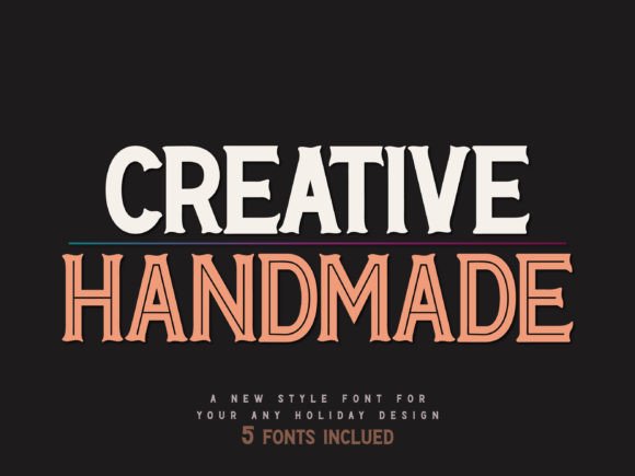 Download Creative Handmade Font Free