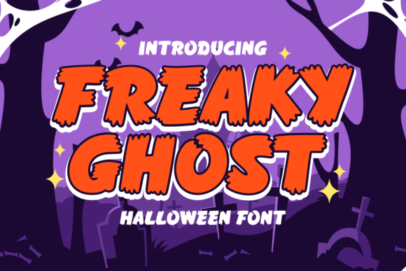 Freaky Ghost Font for Halloween Branding