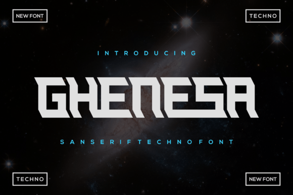 Ghenesa: A Modern Display Font for Business