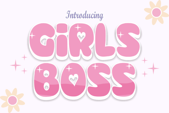 Girls Boss: A Playful Display Font for Bold Campaigns