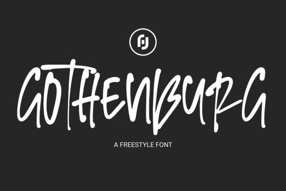 Gothenburg Font: Bold Script for Handmade Brands