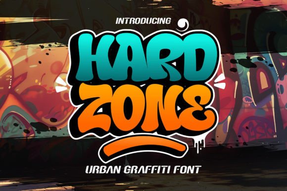 Hard Zone: A Bold 3D Display Font for Editorial Impact