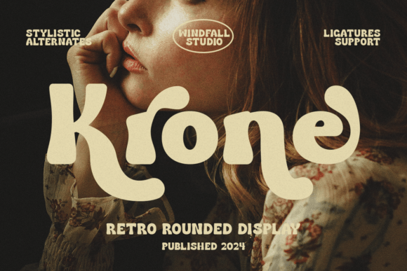 Krone: The Retro Display Font for Bold Campaigns