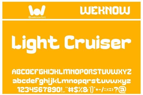 Light Cruiser Font for Business Branding