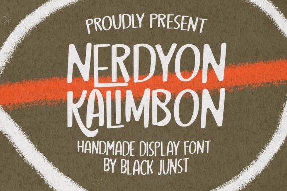Nerdyon Kalimbon: A Whimsical Display Font for Makers