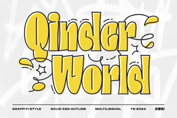 QinderWorld Font for Creative Makers