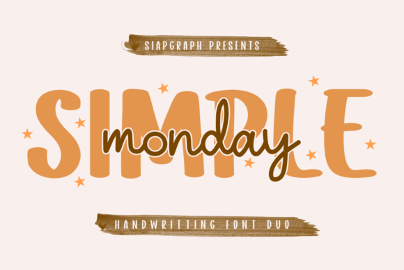 Simple Monday Duo Font