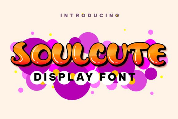 Soulcute Font for Bold Branding