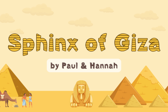 Sphinx of Giza Display Font for Bold Campaigns
