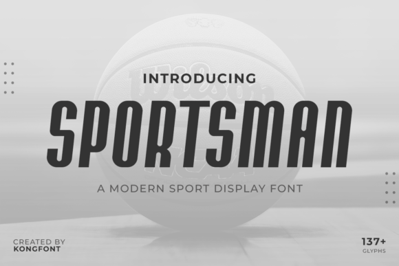 Sportsman Font for Creative Makers