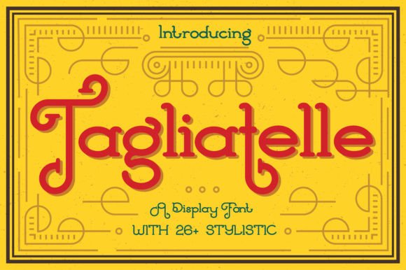Tagliatelle Font Review