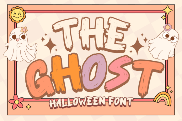 The Ghost Display Font for Playful Branding