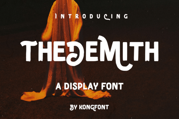 Thedemith: A Bold Display Font for Modern Design