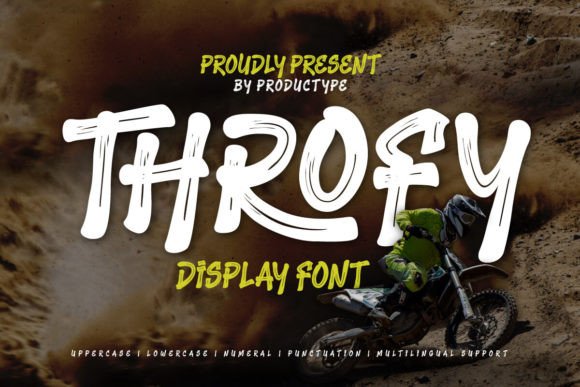 Throfy: A Bold Font for Business