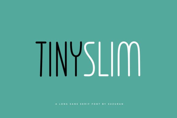 Tinyslim: A Unique Display Font for Modern Web Design