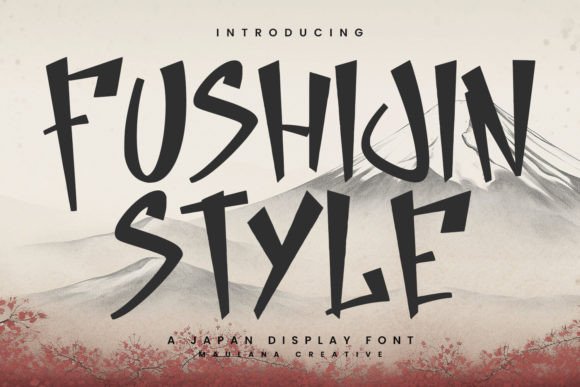 Using Fushijin Typeface for Authentic Brand Identity