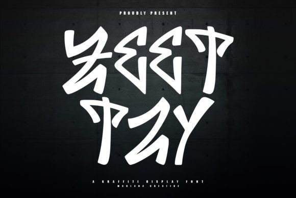 Zeettzy: A Bold Graffiti Typeface for Web Design
